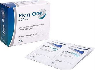 Takviye Edici GıdalarGenericaMag-One 250 mg 20 Şase