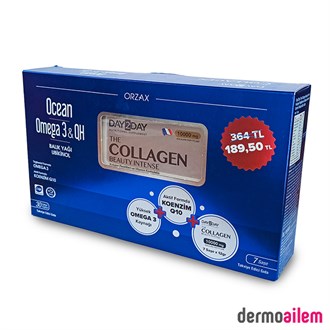 Takviye Edici GıdalarOrzaxOcean Omega 3 QH 30 Kapsül + Day2Day The Collagen Beauty Intense 7 Saşe