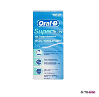 Diş İpleriOral-BOral-B Super Floss Diş İpi