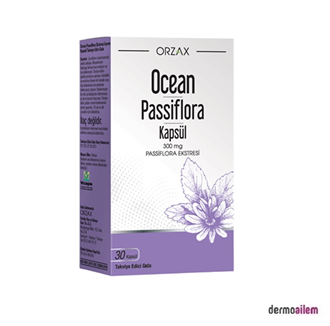 Takviye Edici GıdalarOrzaxOrzax Ocean Passiflora 30 Kapsül