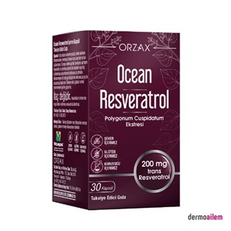 Takviye Edici GıdalarOrzaxOrzax Ocean Resveratrol 200 mg 30 Kapsül 1