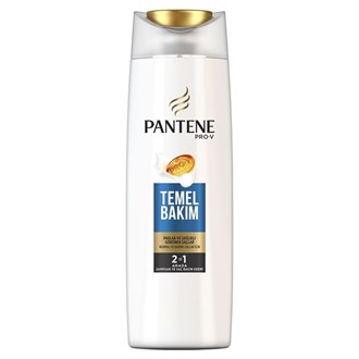 ŞampuanlarPantenePantene 2si 1 Arada Şampuan ve Saç Bakım Kremi Temel Bakım 500 ml