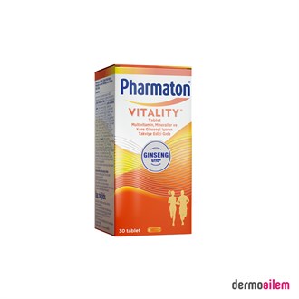 MultivitaminlerPharmaton Pharmaton 30 Tablet