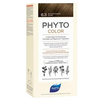 Saç BakımPhytoPhyto Color 6.3 Bitkisel Saç Boyası - Koyu Kumral Dore