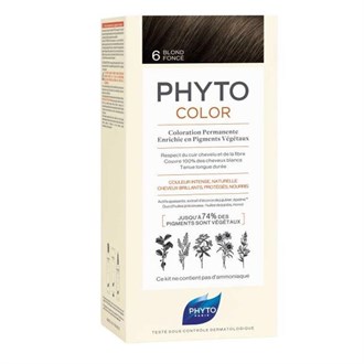 Saç BoyalarıPhytoPhyto Phytocolor Bitkisel Saç Boyası - 6 - Koyu Kumral