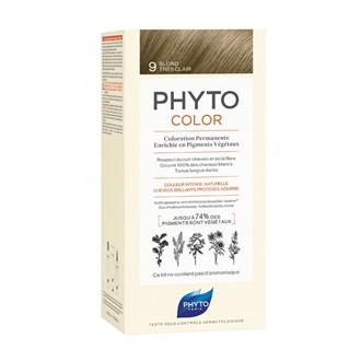 Saç BoyalarıPhytoPhyto Phytocolor Bitkisel Saç Boyası - 9 - Açık Sarı