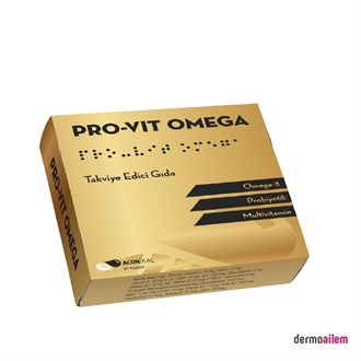 Omega 3 & Balık YağlarıAconProvit Probiyotik Omega Multivitamin 30 Kapsül