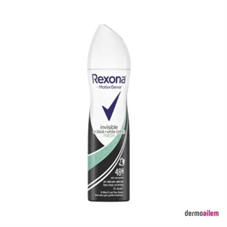 Kadın DeodorantRexonaRexona Invisible Black & White Fresh 150 ml Deo Sprey 1