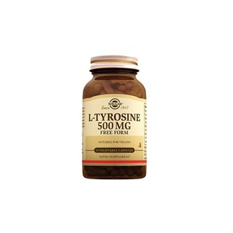 Takviye Edici GıdalarSolgarSolgar L-Tyrosine 500 Mg 50 Kapsül