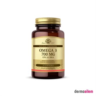 Omega 3 & Balık YağlarıSolgarSolgar Omega 3 700 mg Softgel 30 Kapsül