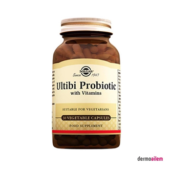 ProbiyotiklerSolgarSolgar Ultibi Probiotic with Vitamins 30 Kapsül