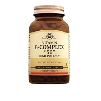 Takviye Edici GıdalarSolgarSolgar Vitamin B Complex 50 Bitkisel 50 Kapsül