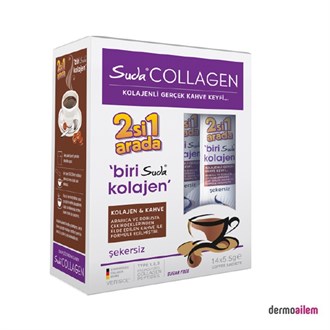 Kolajen ( Collagen )Suda CollagenSuda Collagen 2si 1 Arada Kahve & Kolajen 14 Şase