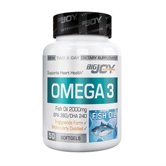 Omega 3 & Balık YağlarıSuda VitaminSuda Omega 3 2000mg 50 Yumuşak Jel Kapsül