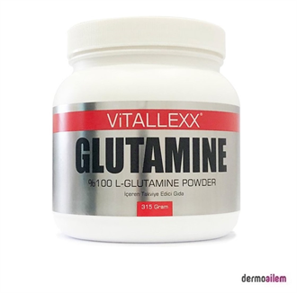 Takviye Edici GıdalarPharma QVitallexx L-Glutamine Powder 315 gr