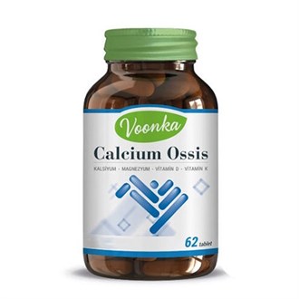 Takviye Edici GıdalarVoonkaVoonka Calcium Ossis 62 Tablet