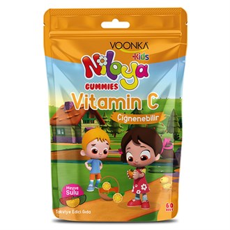 MultivitaminlerVoonkaVoonka Kids Niloya Gummies Vitamin C Çiğnenebilir 60 Tablet