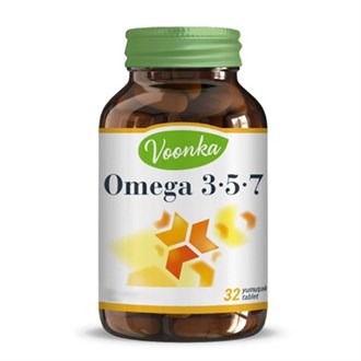 Omega 3 & Balık YağlarıVoonkaVoonka Omega 3-5-7 32 Kapsül Balık Yağı