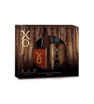 Erkek ParfümXOXO Oud Premium EDT 100 ml + Deo Sprey 150 ml Erkek Parfüm Seti