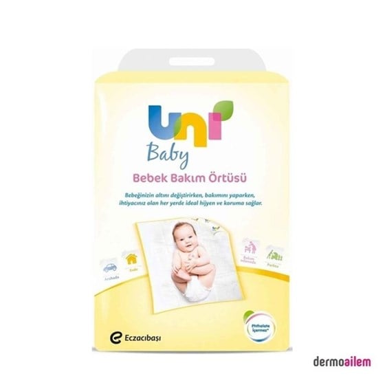 Temizleme ÜrünleriUni BabyUni Baby 10'lu Bebek Bakım Örtüsü 1