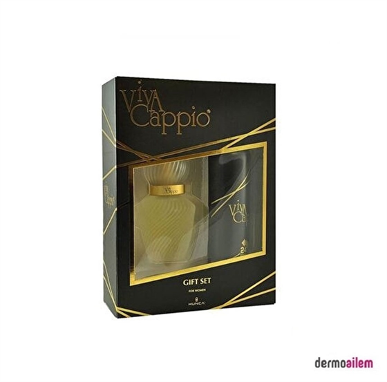 Kadın ParfümViva CappioViva Cappio EDT Klasik Parfüm 60 ml + Deodorant 150 ml Kadın Set